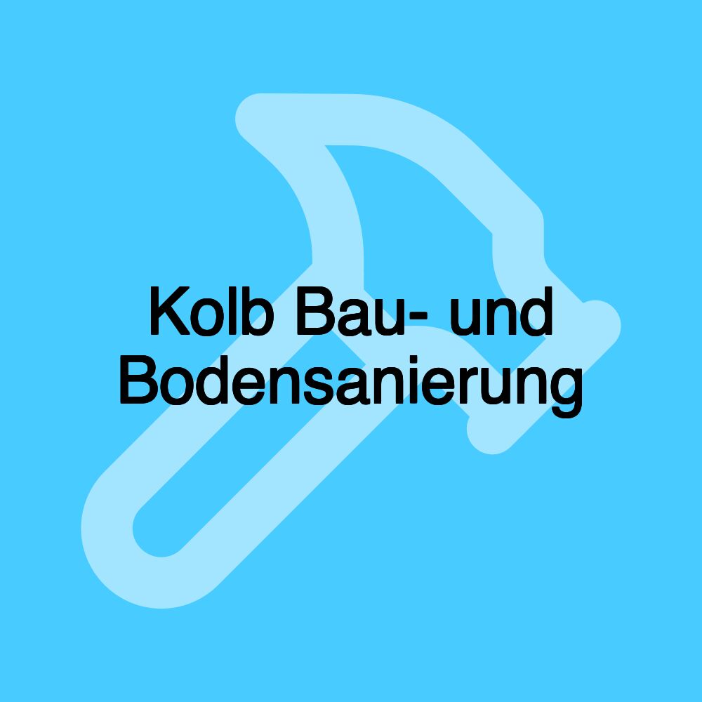 Kolb Bau- und Bodensanierung