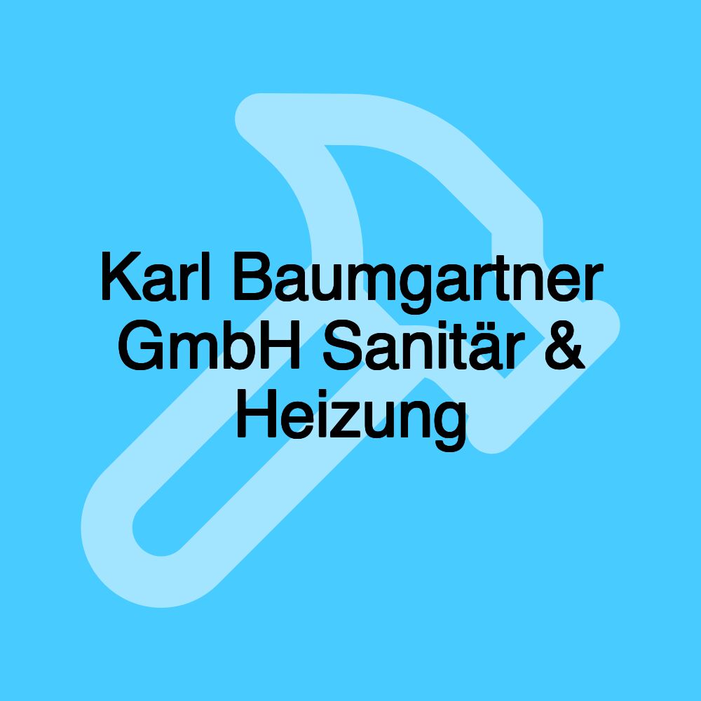 Karl Baumgartner GmbH Sanitär & Heizung