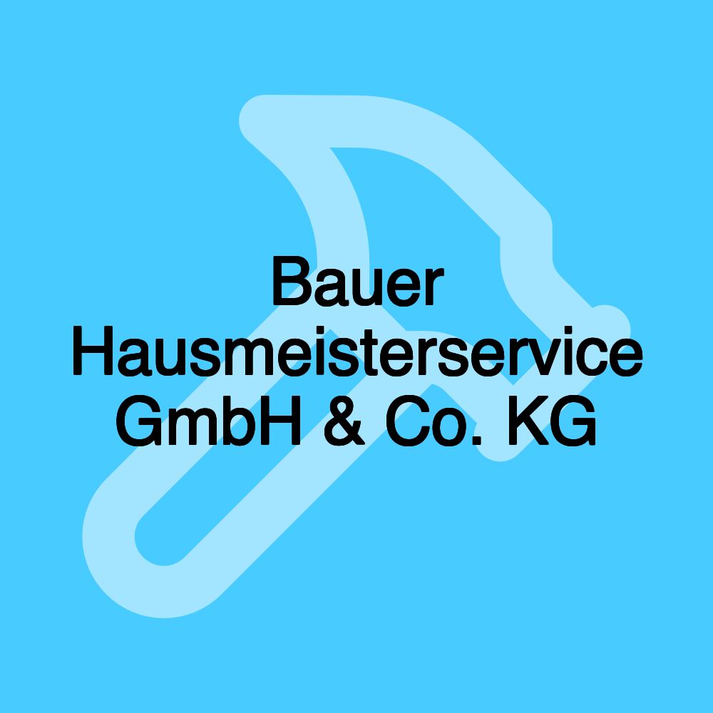 Bauer Hausmeisterservice GmbH & Co. KG