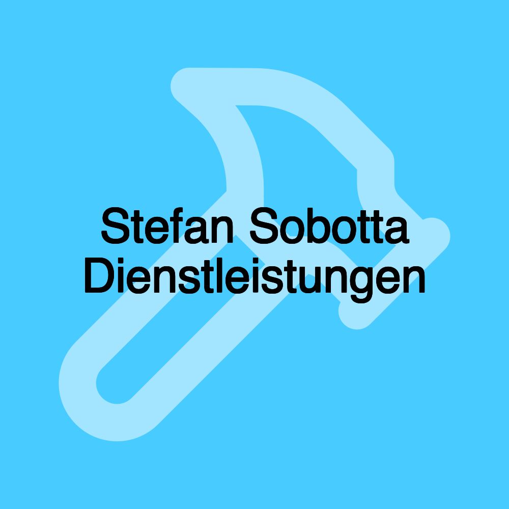 Stefan Sobotta Dienstleistungen