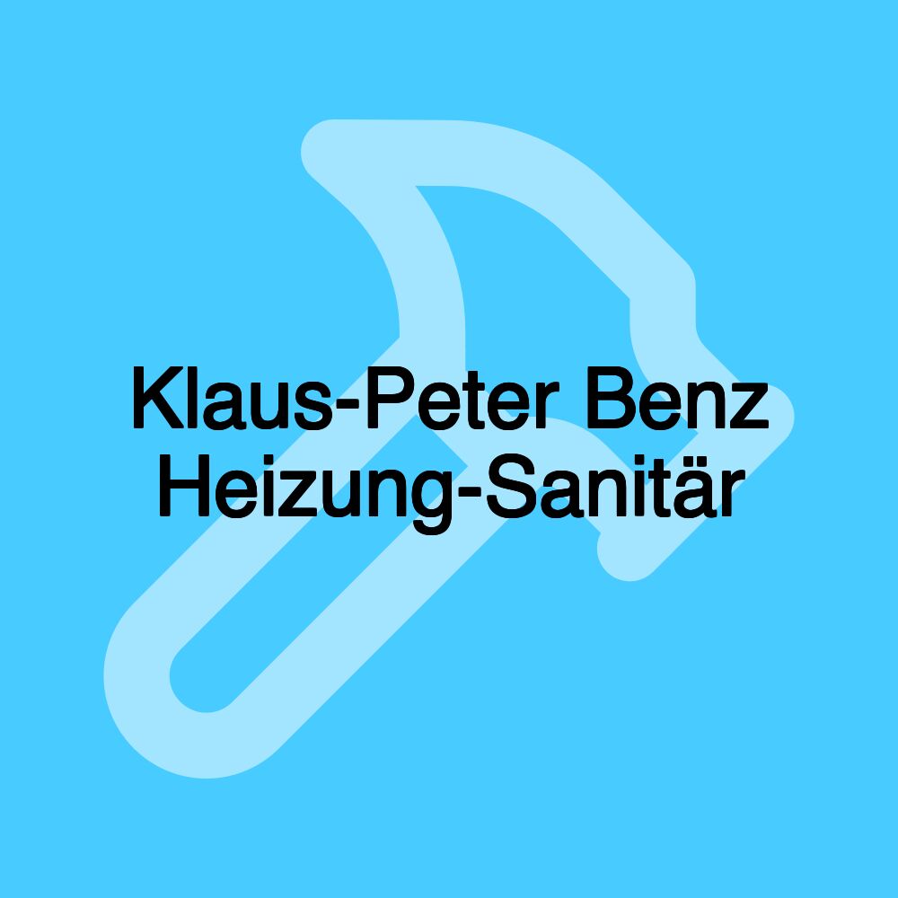 Klaus-Peter Benz Heizung-Sanitär