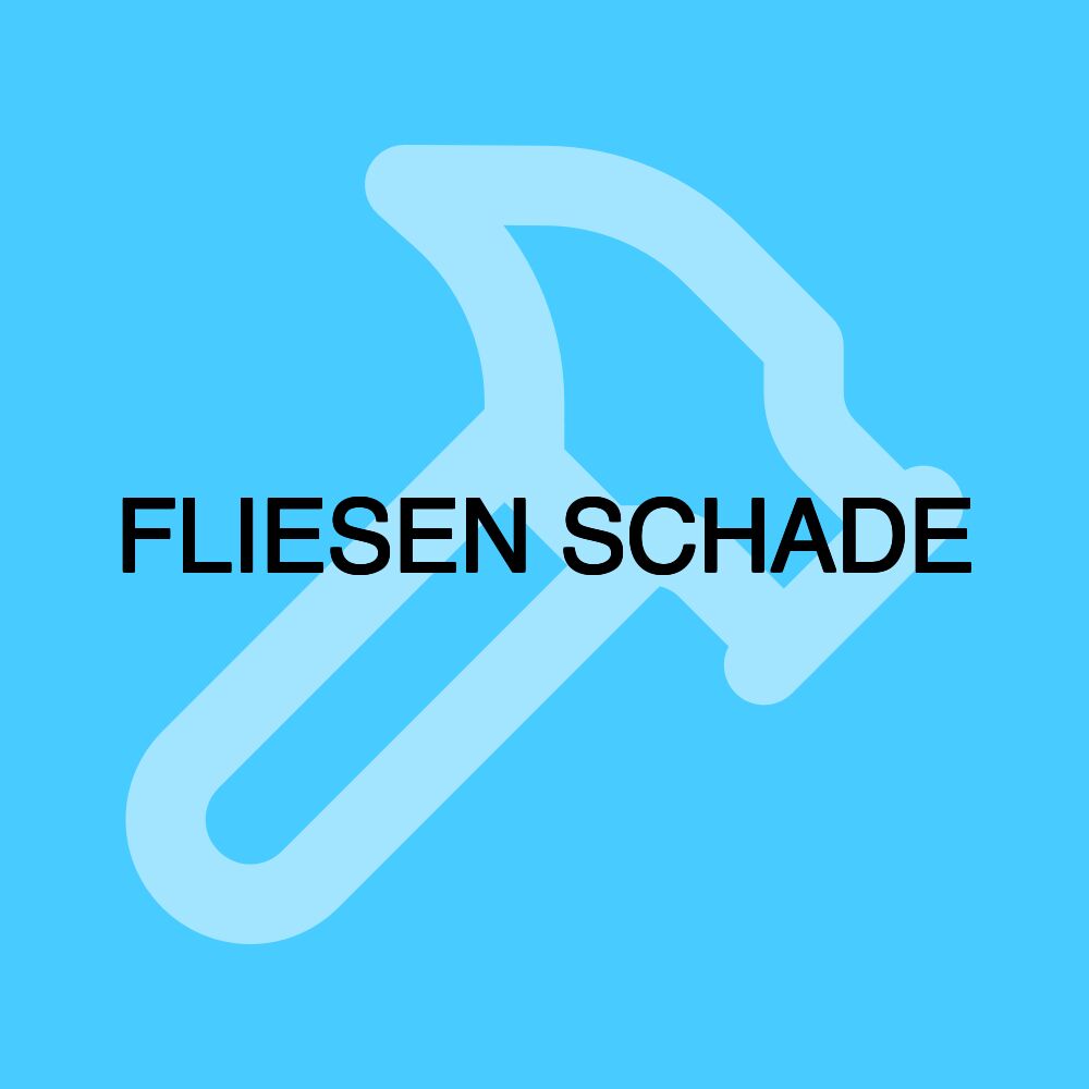 FLIESEN SCHADE