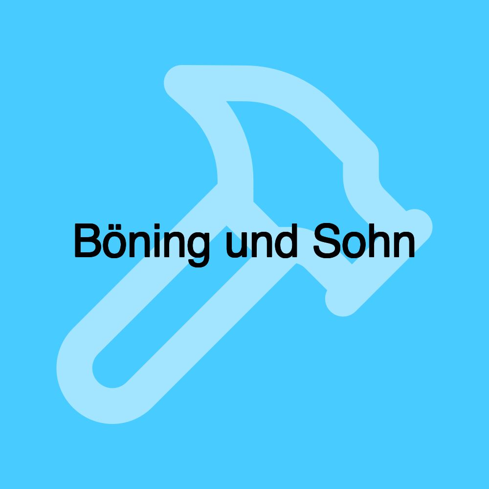 Böning und Sohn