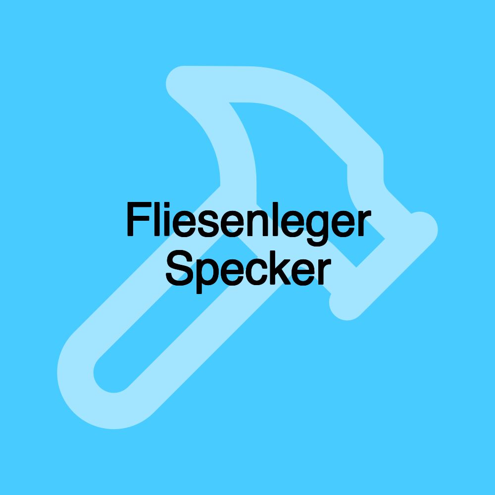 Fliesenleger Specker