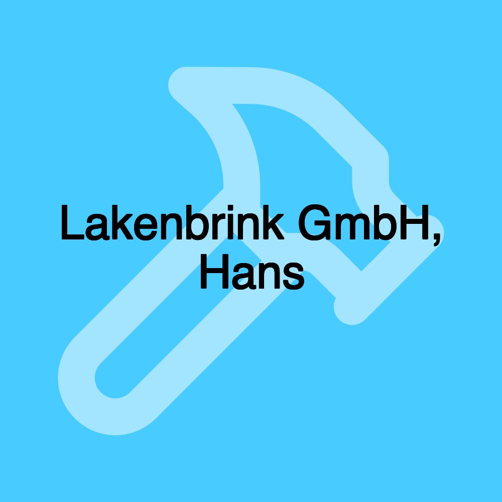 Lakenbrink GmbH, Hans