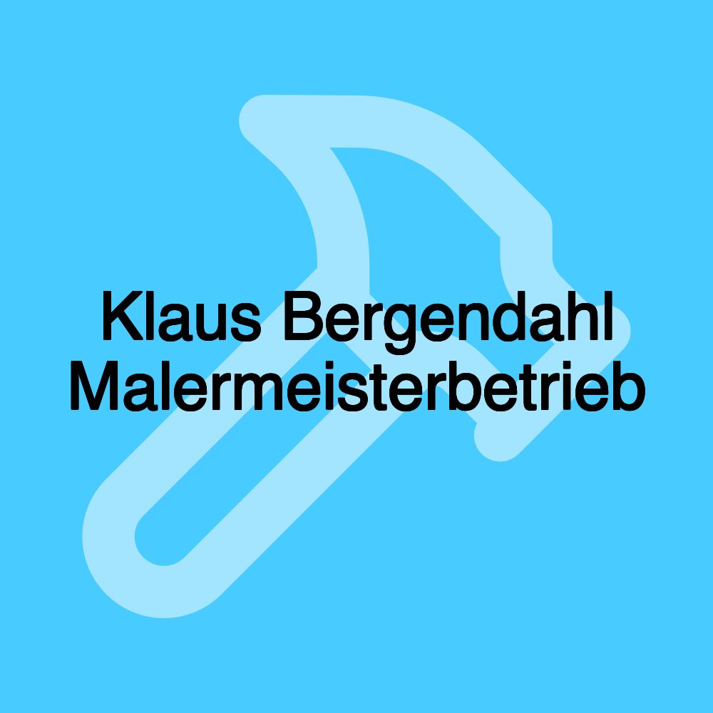 Klaus Bergendahl Malermeisterbetrieb