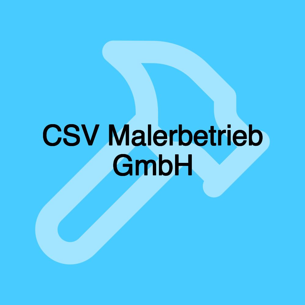 CSV Malerbetrieb GmbH