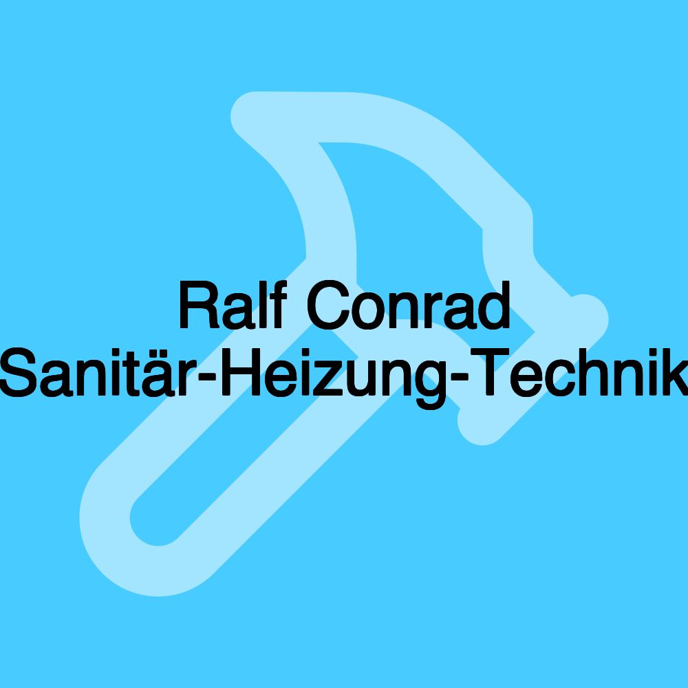 Ralf Conrad Sanitär-Heizung-Technik