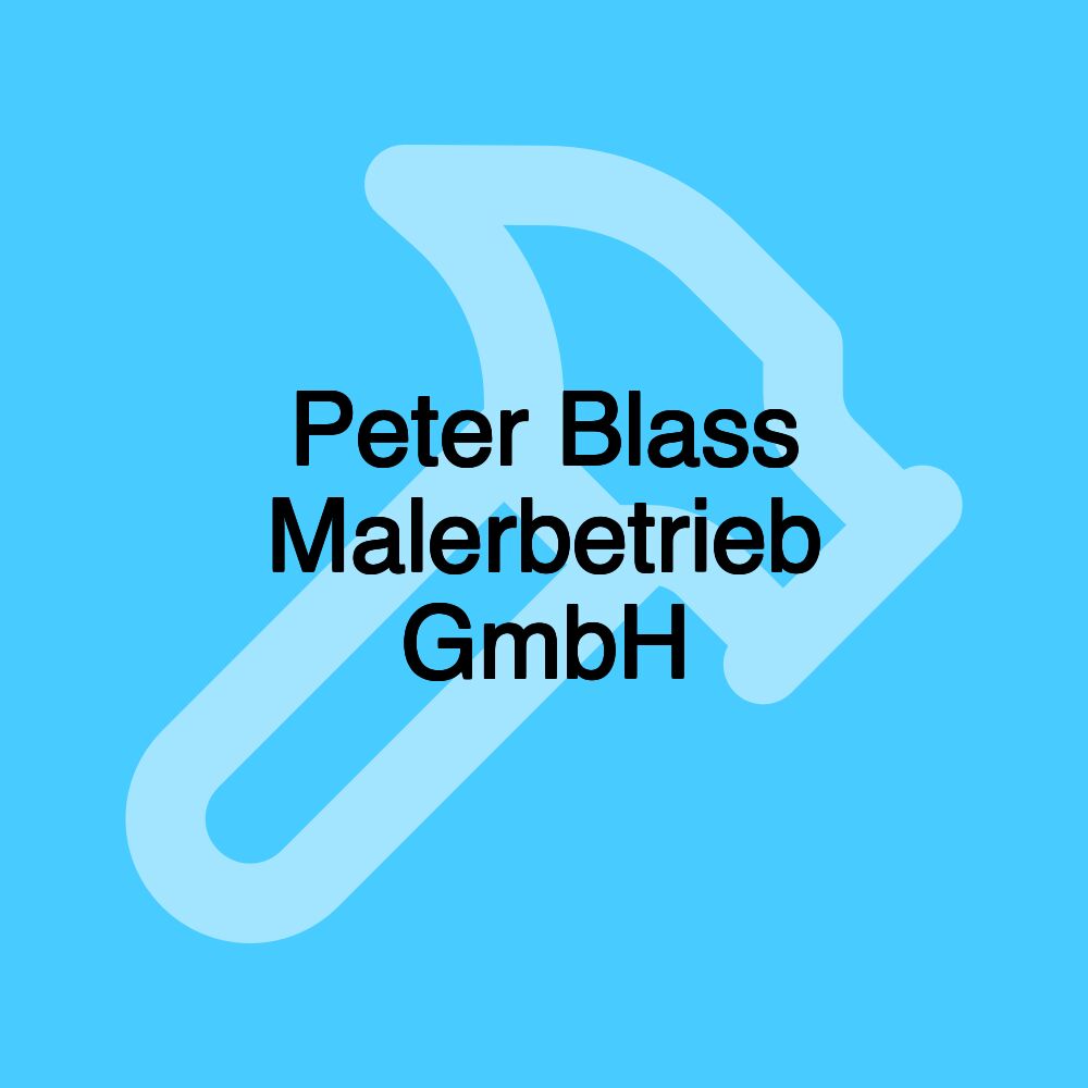 Peter Blass Malerbetrieb GmbH