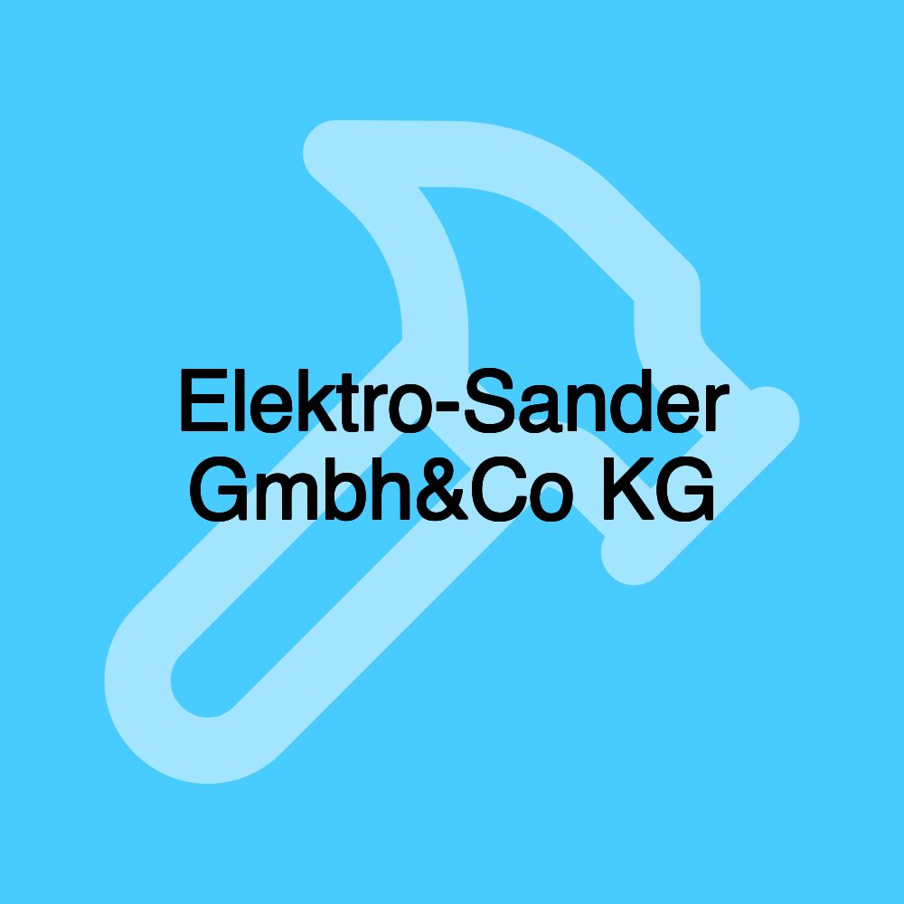 Elektro-Sander Gmbh&Co KG