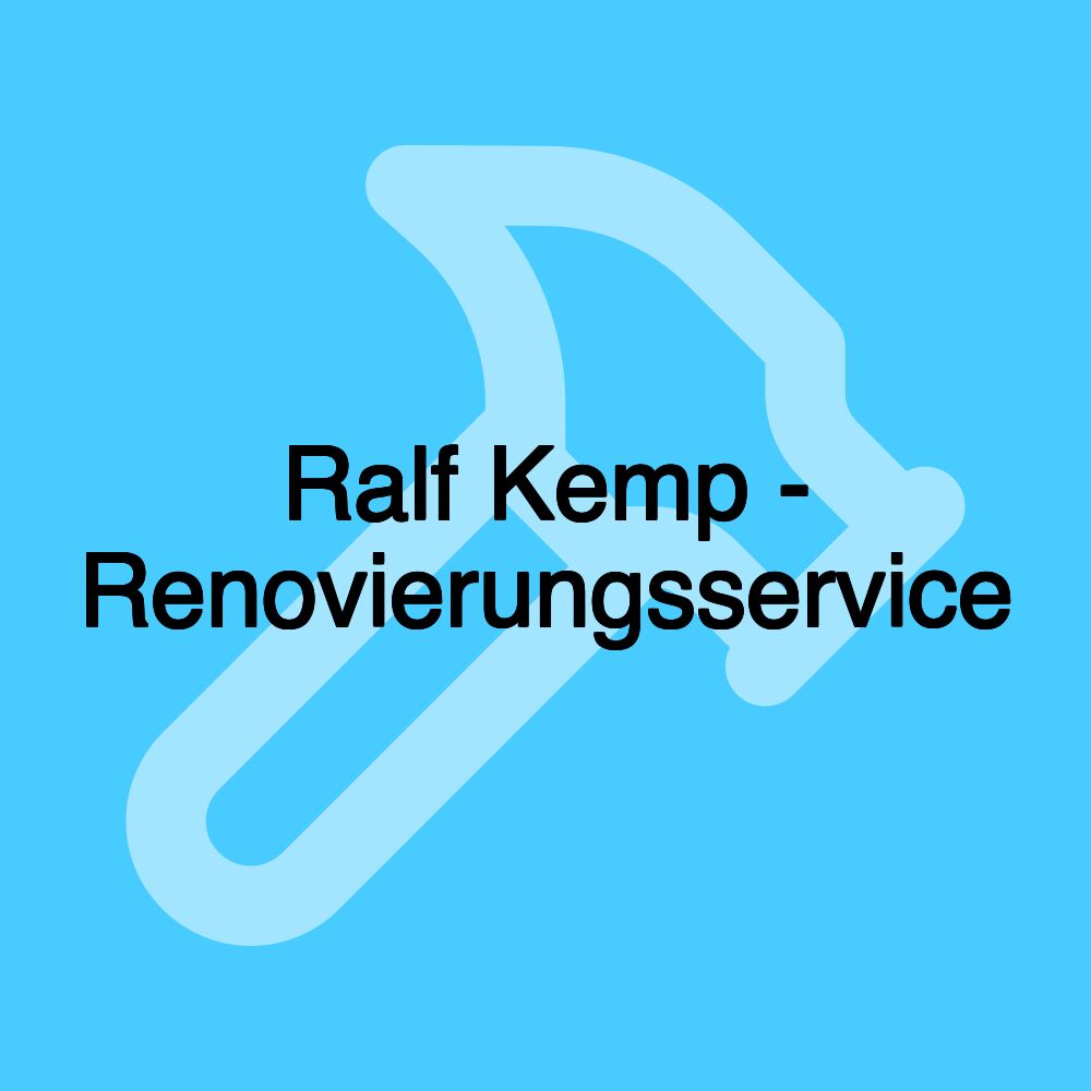 Ralf Kemp - Renovierungsservice