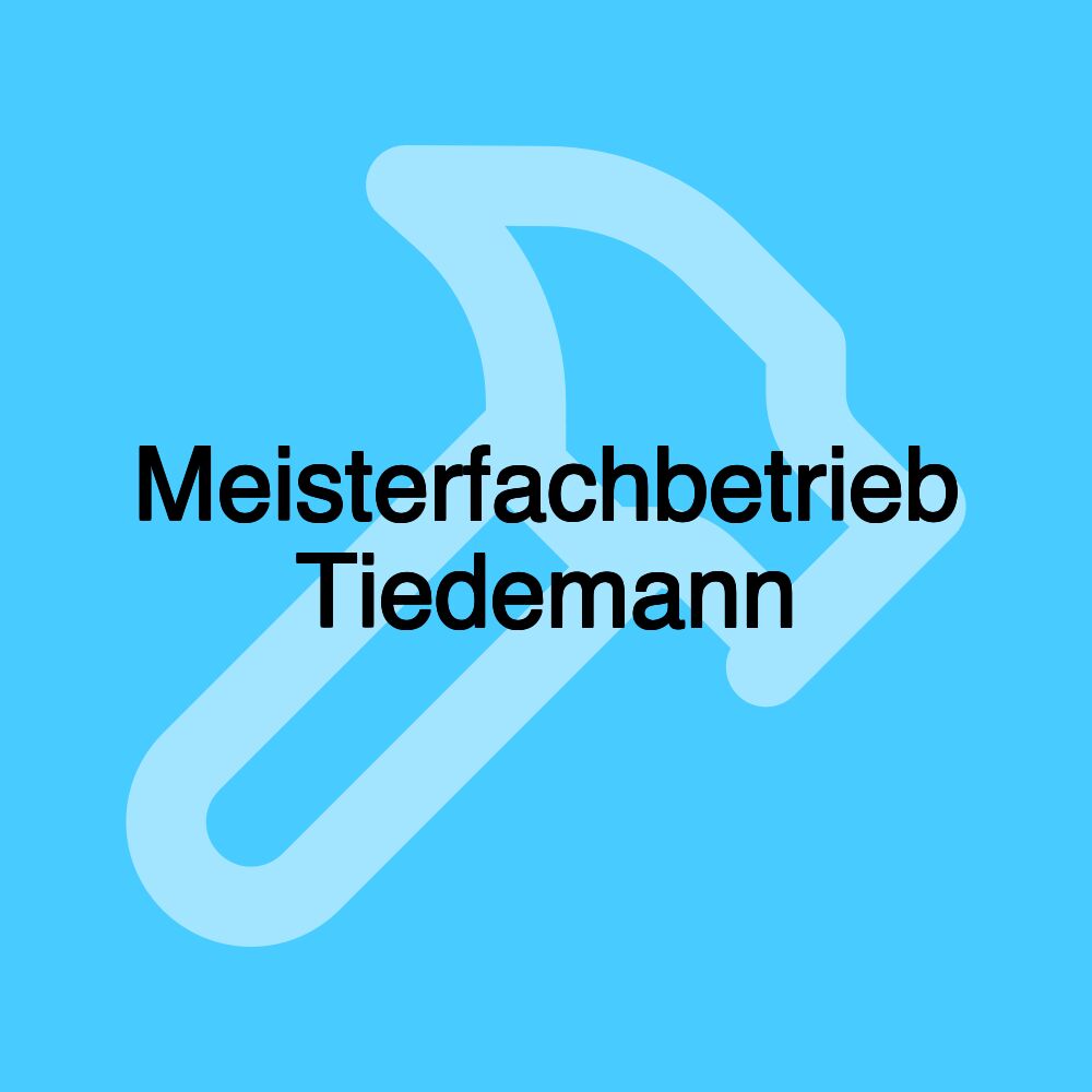 Meisterfachbetrieb Tiedemann