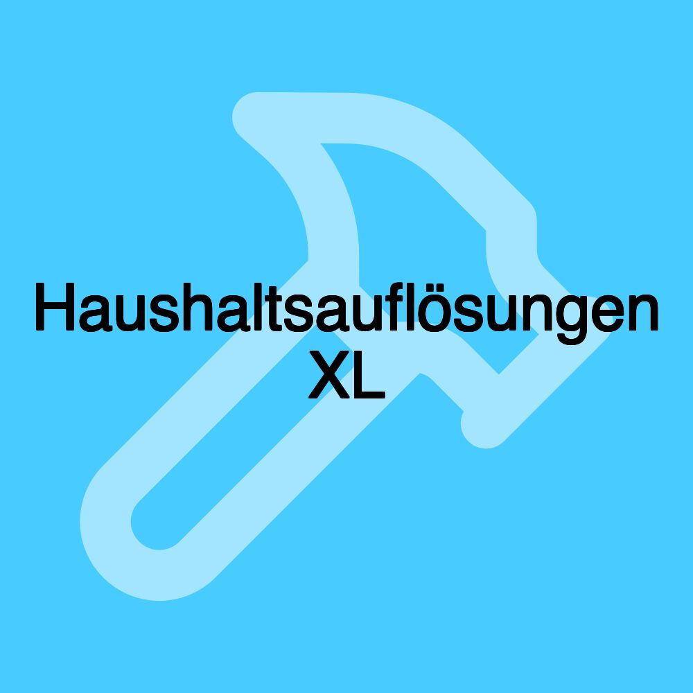 Haushaltsauflösungen XL