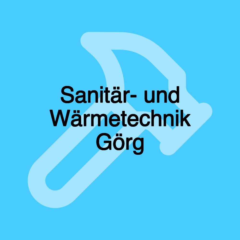 Sanitär- und Wärmetechnik Görg