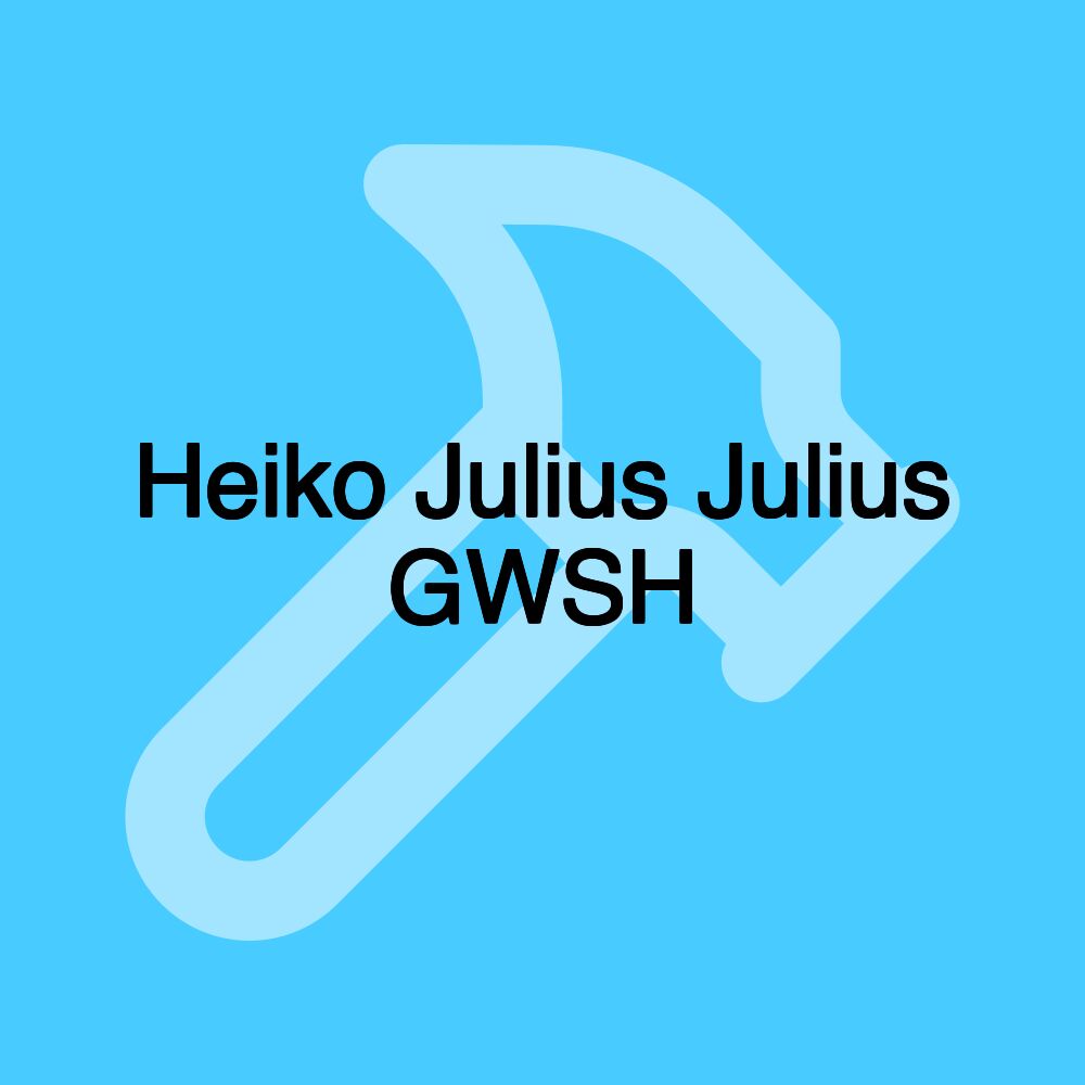 Heiko Julius Julius GWSH