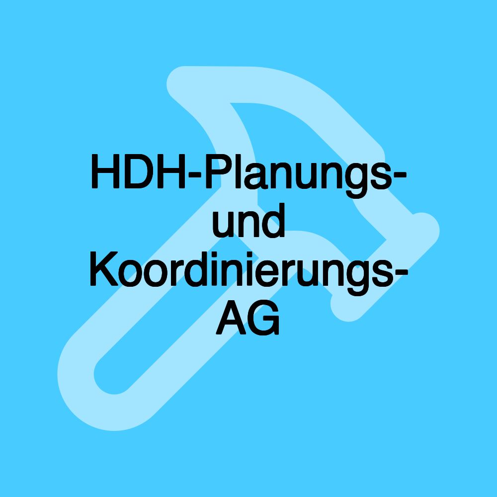 HDH-Planungs- und Koordinierungs- AG