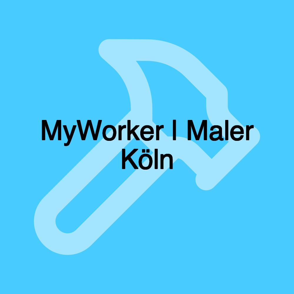 MyWorker | Maler Köln