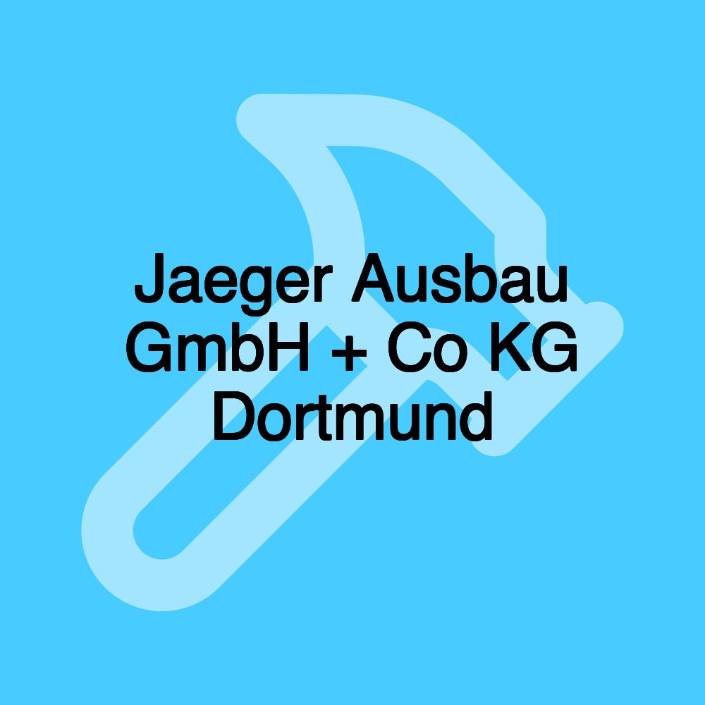 Jaeger Ausbau GmbH + Co KG Dortmund