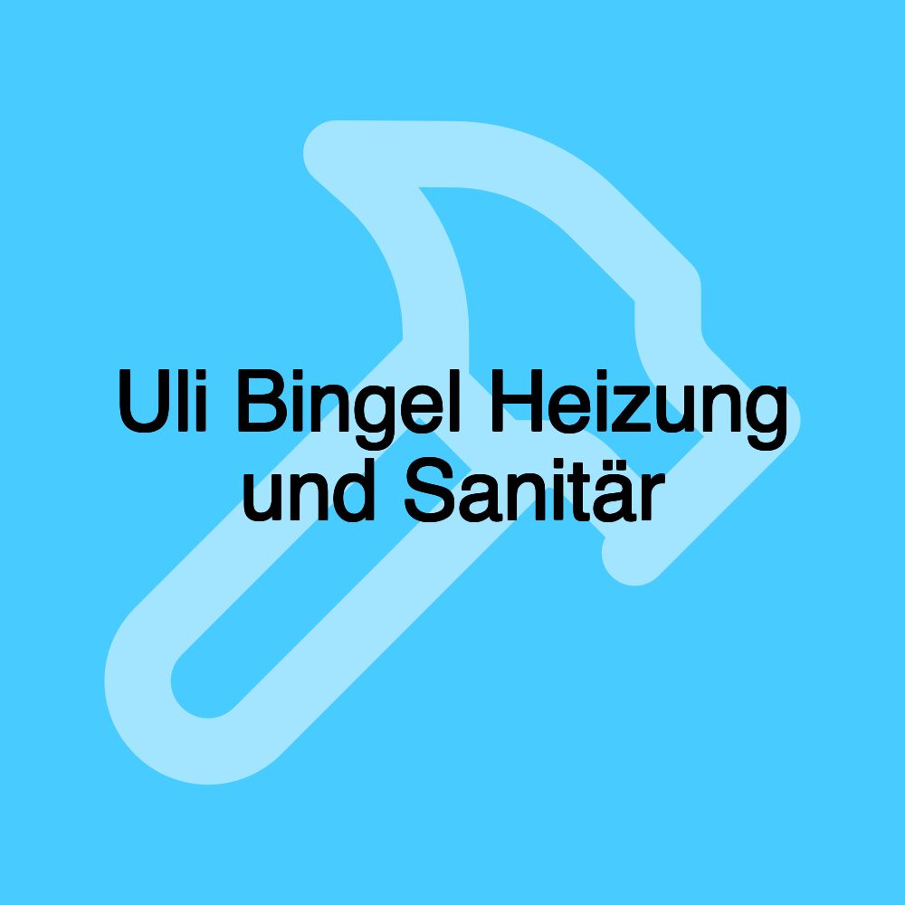 Uli Bingel Heizung und Sanitär