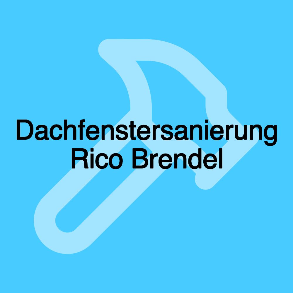 Dachfenstersanierung Rico Brendel