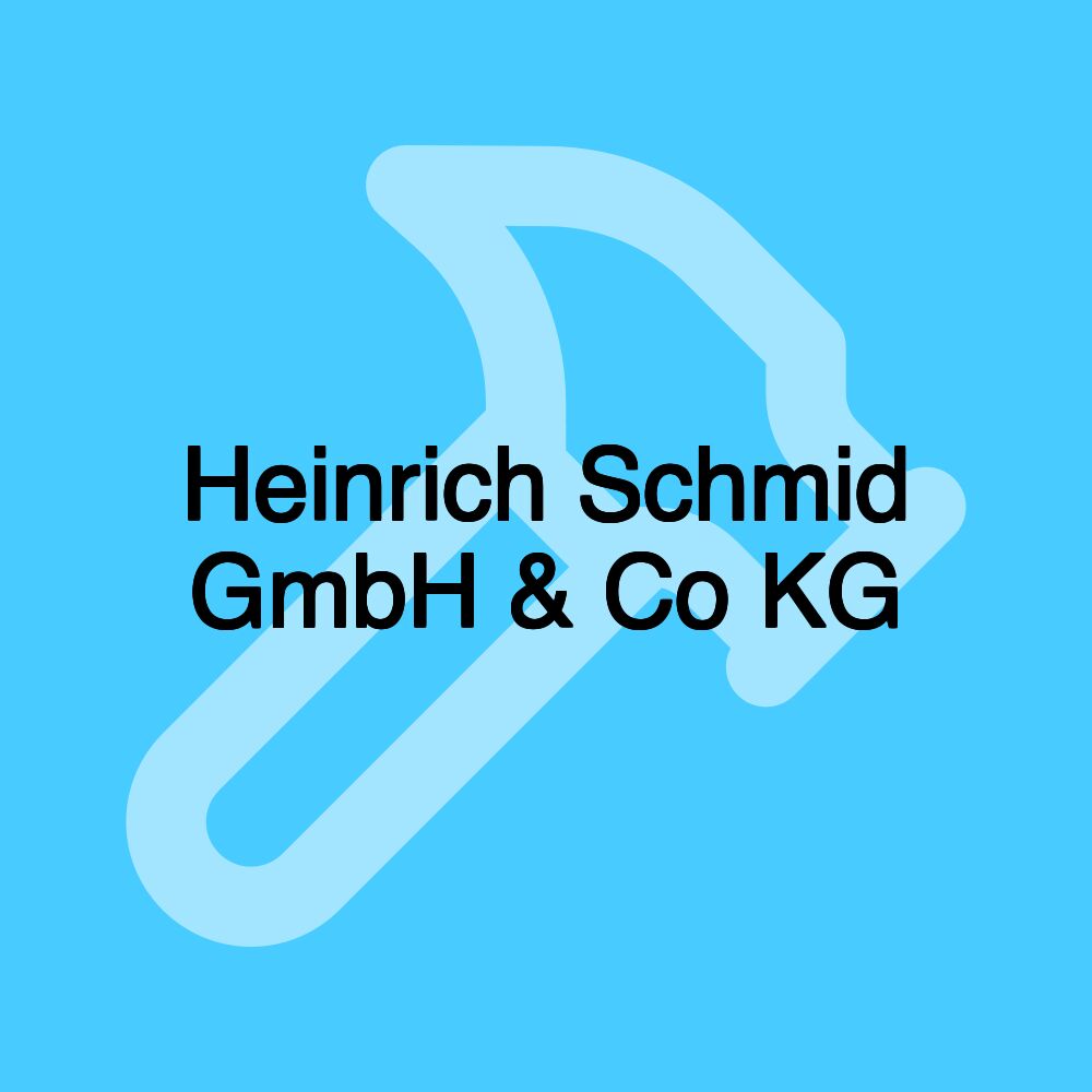 Heinrich Schmid GmbH & Co KG