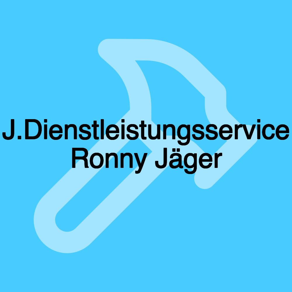 J.Dienstleistungsservice Ronny Jäger