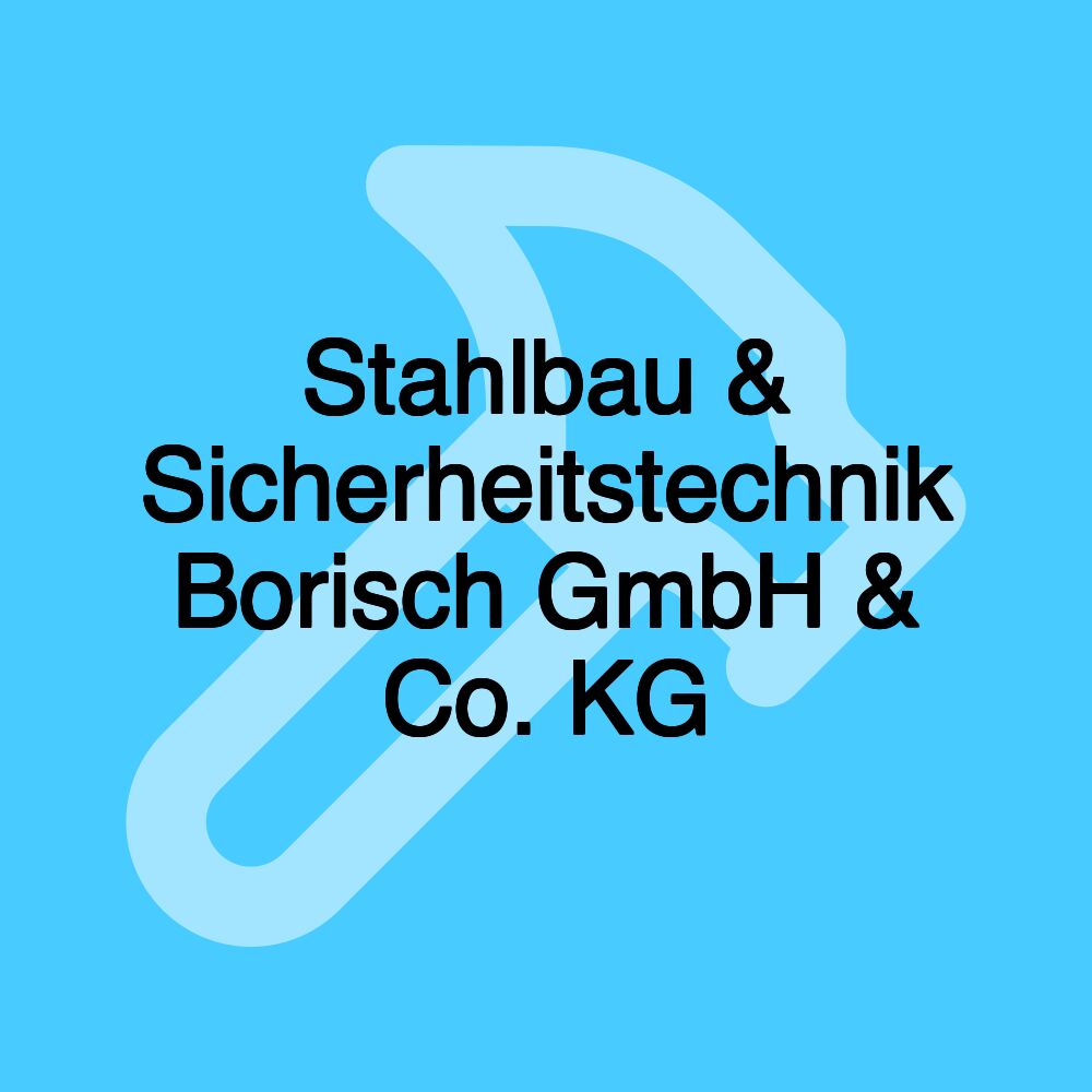 Stahlbau & Sicherheitstechnik Borisch GmbH & Co. KG