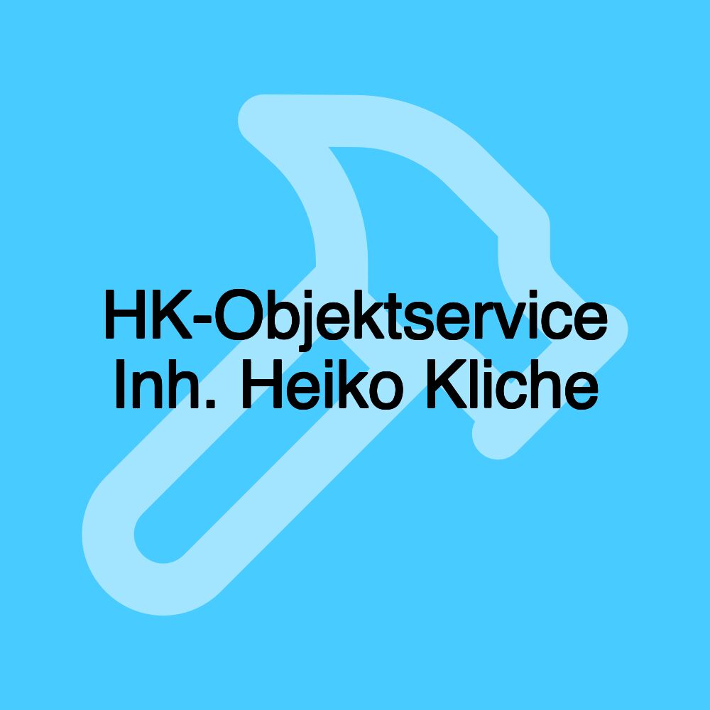 HK-Objektservice Inh. Heiko Kliche