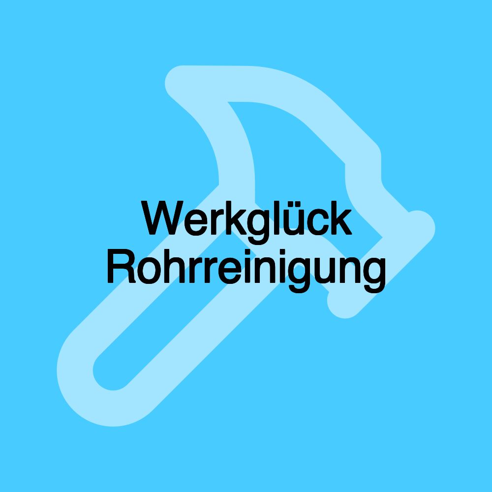 Werkglück Rohrreinigung