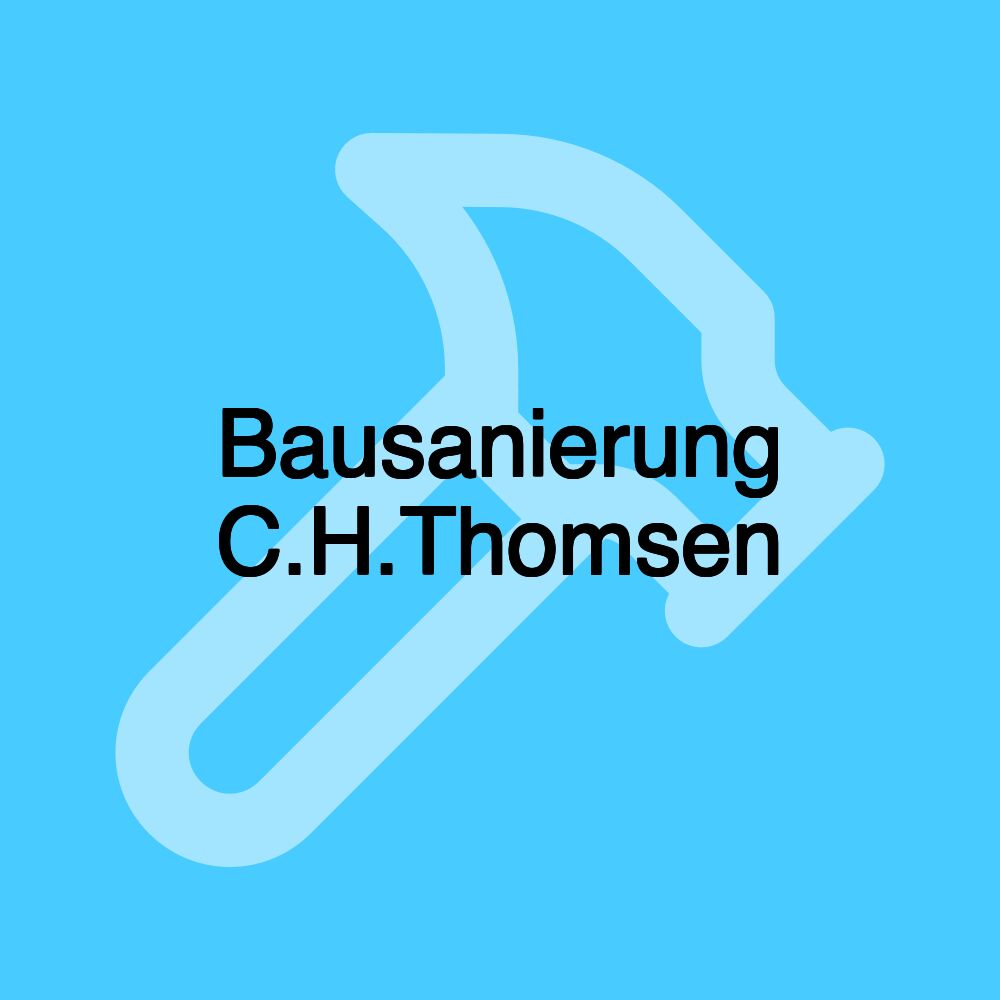 Bausanierung C.H.Thomsen