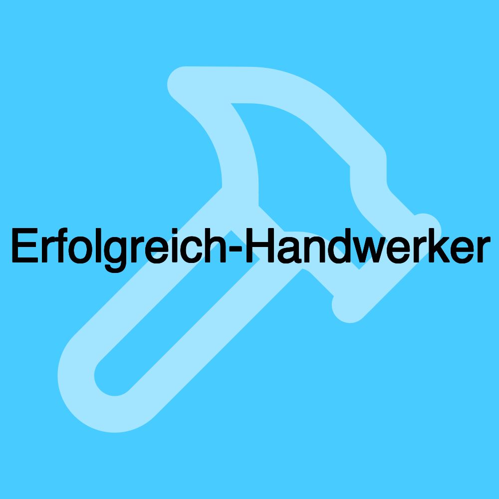 Erfolgreich-Handwerker