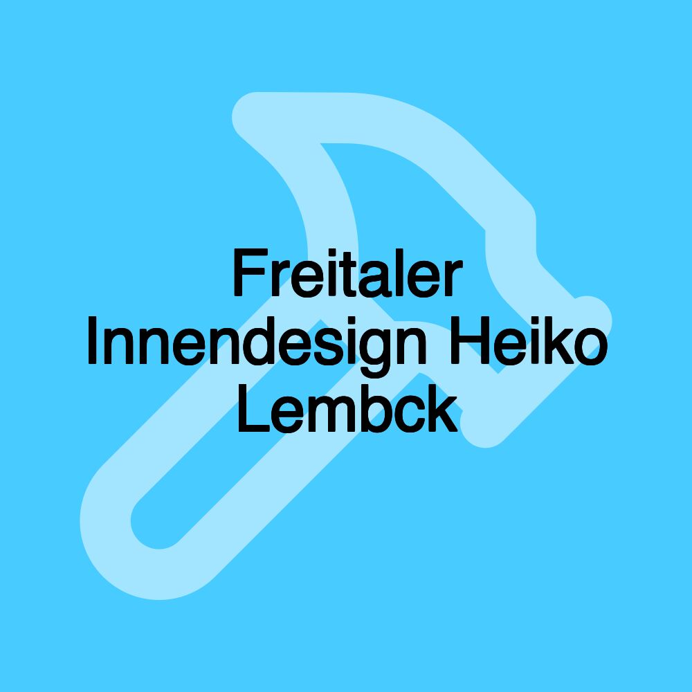 Freitaler Innendesign Heiko Lembck