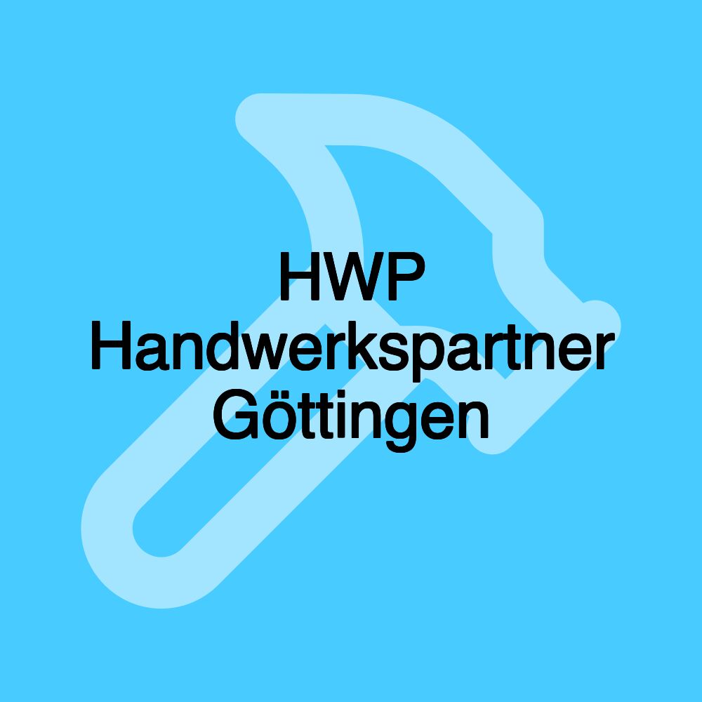 HWP Handwerkspartner Göttingen