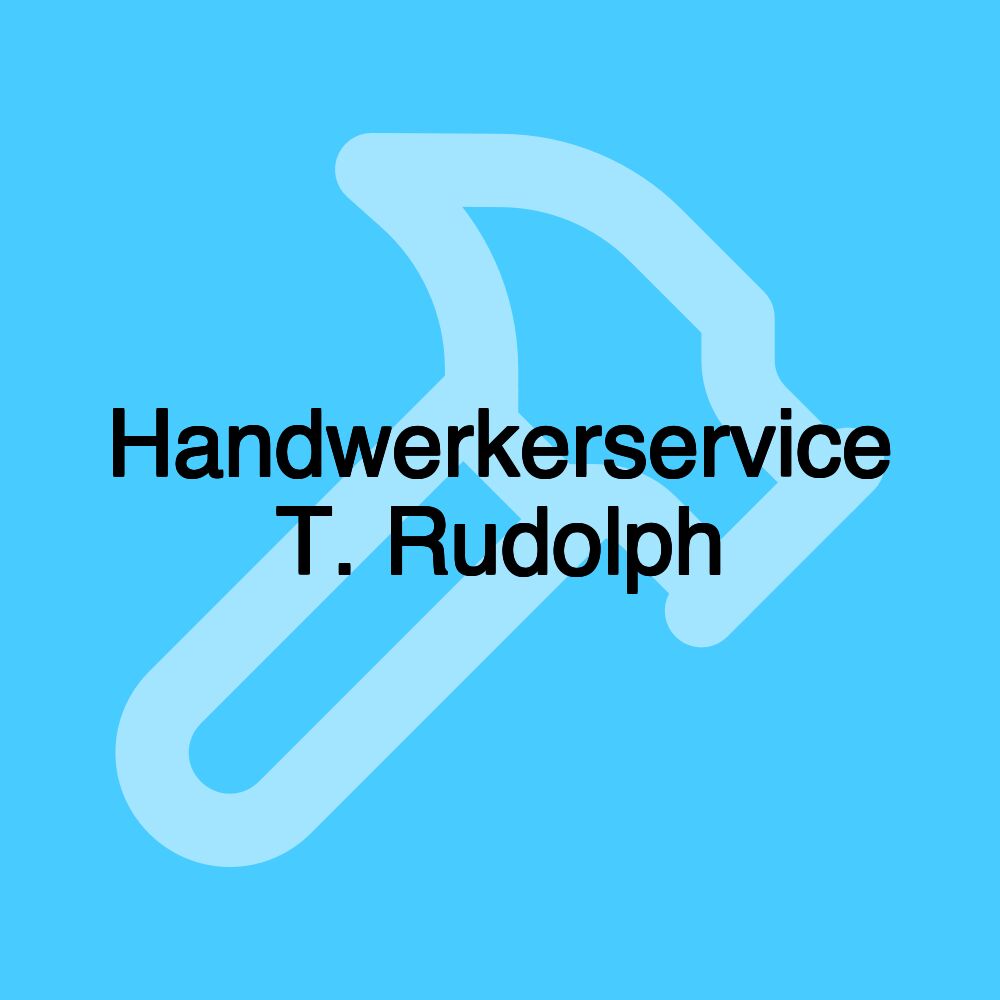 Handwerkerservice T. Rudolph