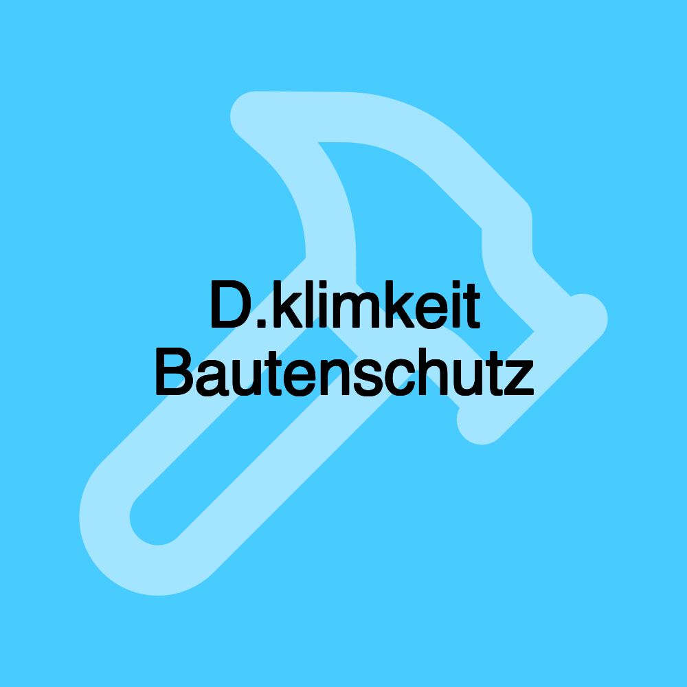 D.klimkeit Bautenschutz