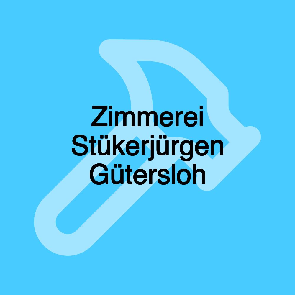 Zimmerei Stükerjürgen Gütersloh