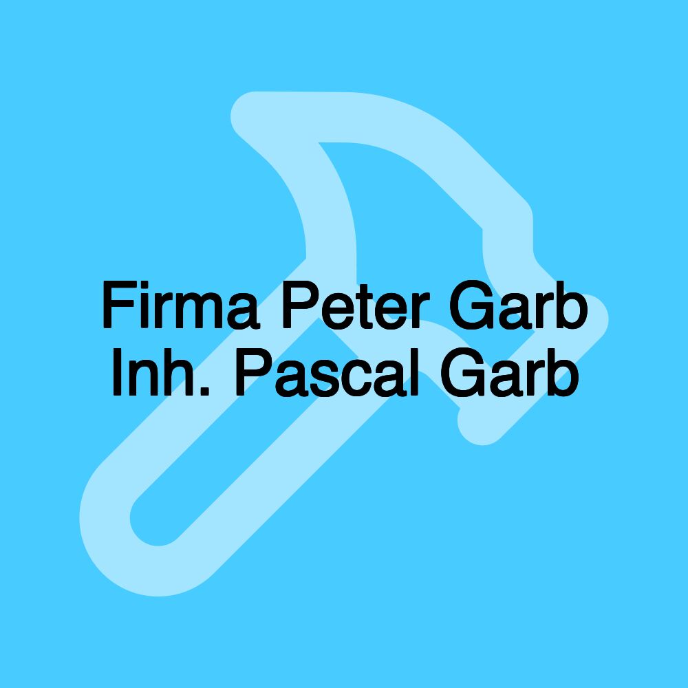 Firma Peter Garb Inh. Pascal Garb