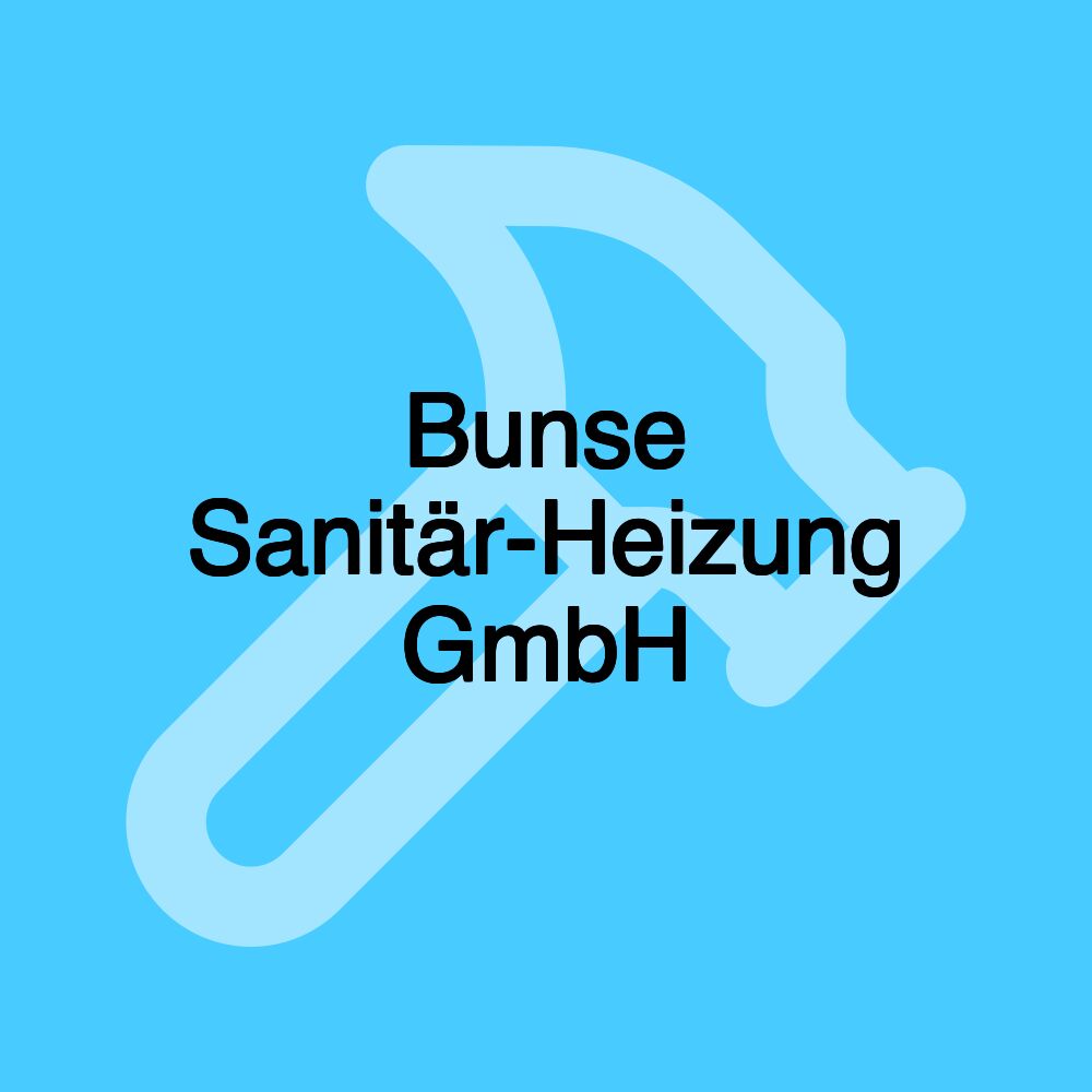 Bunse Sanitär-Heizung GmbH