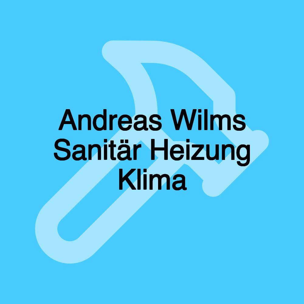 Andreas Wilms Sanitär Heizung Klima