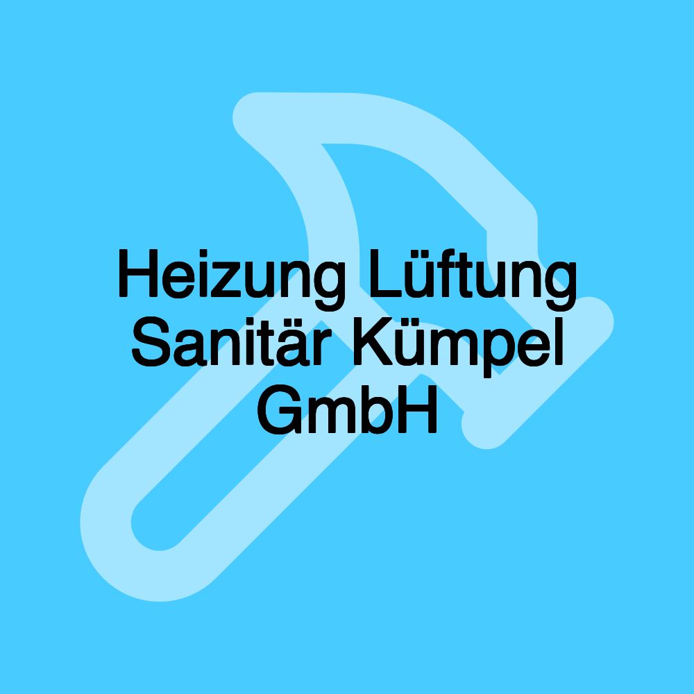 Heizung Lüftung Sanitär Kümpel GmbH