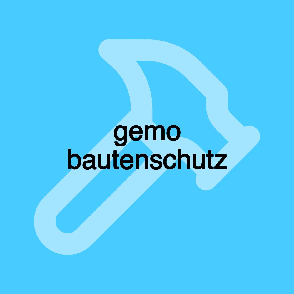 gemo bautenschutz