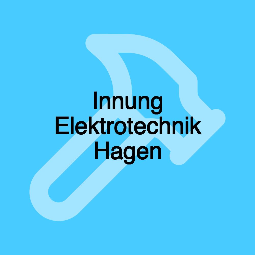 Innung Elektrotechnik Hagen