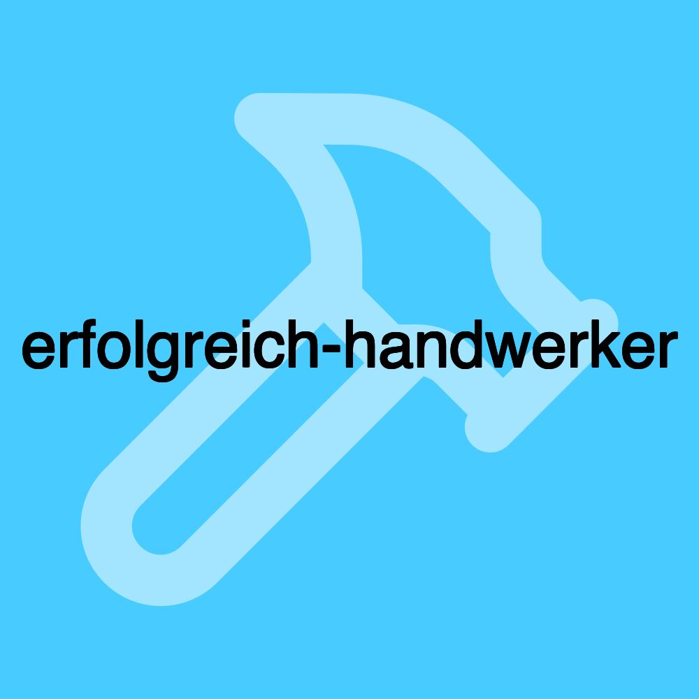 erfolgreich-handwerker