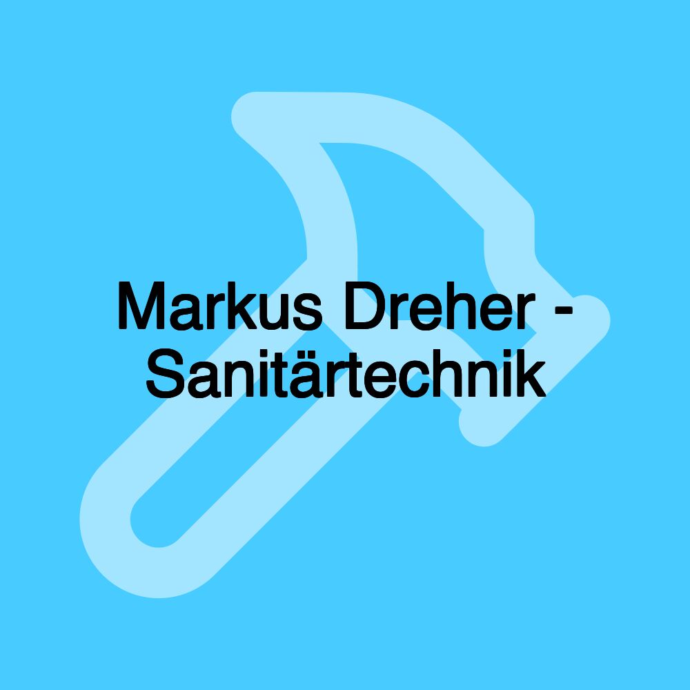 Markus Dreher - Sanitärtechnik