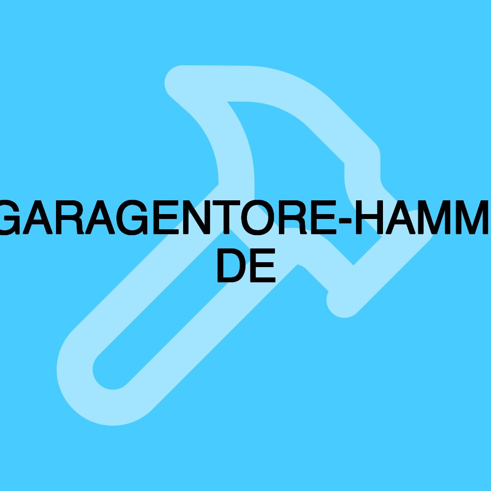 GARAGENTORE-HAMM. DE