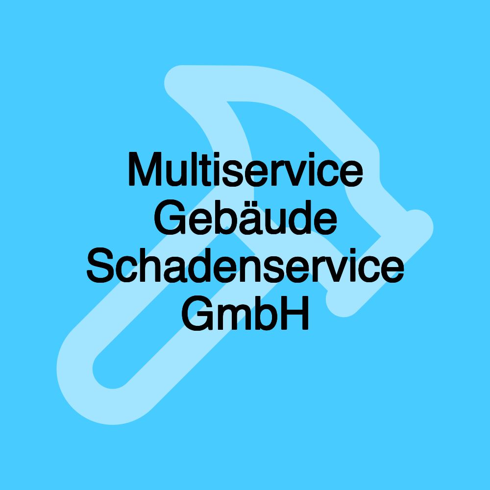 Multiservice Gebäude Schadenservice GmbH