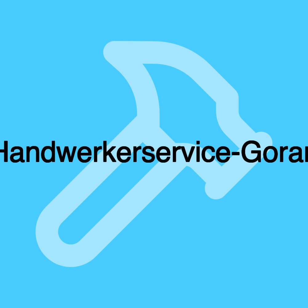 Handwerkerservice-Goran