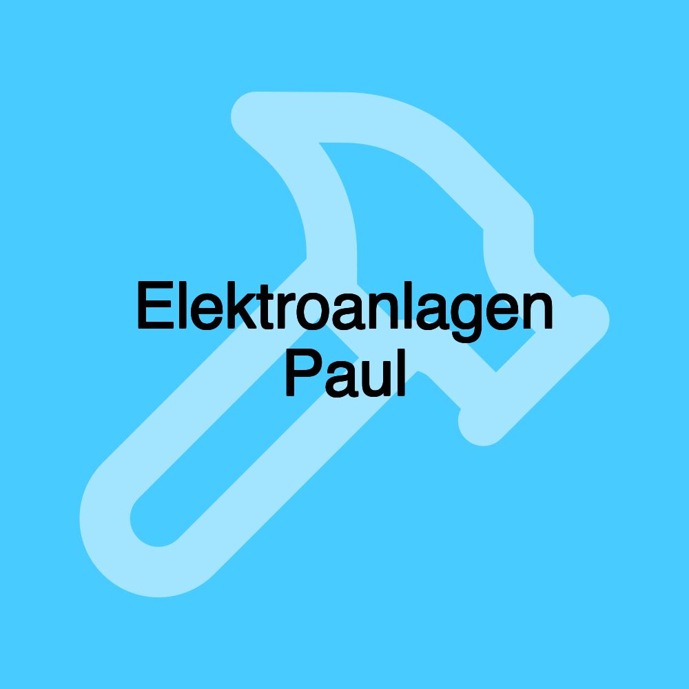 Elektroanlagen Paul