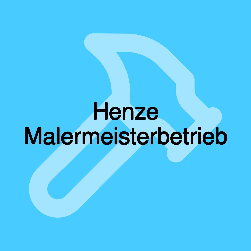 Henze Malermeisterbetrieb