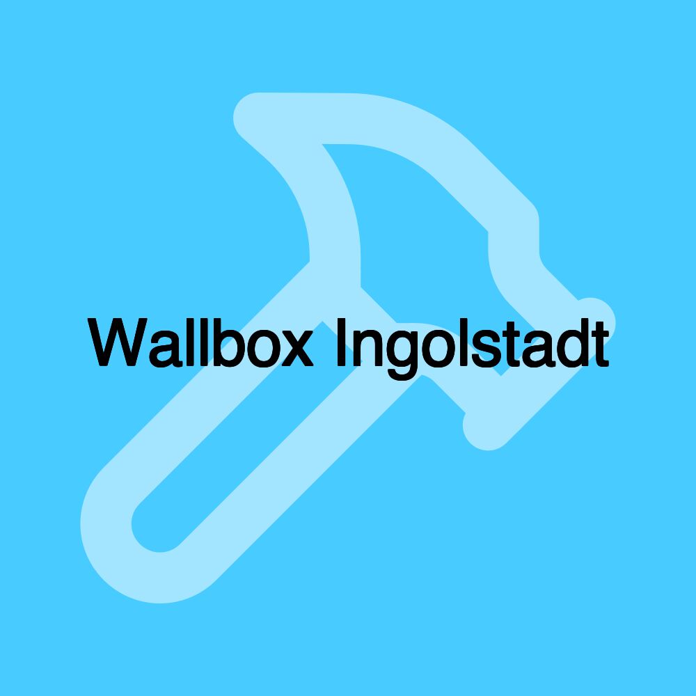 Wallbox Ingolstadt